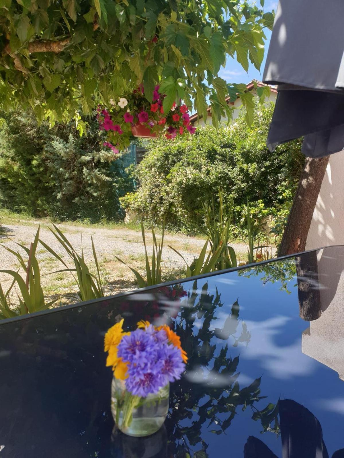 Sous Les Chenes Hotell Saint-Martin-de-Brômes Exteriör bild